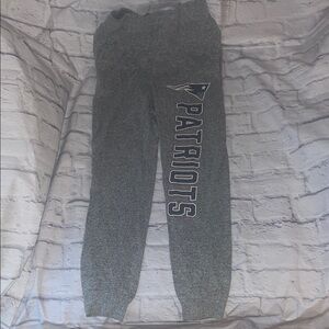 Patriots mens Gray Sweatpants